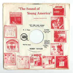 Bobby Taylor My Girl Has Gone Vinyl 7" USED