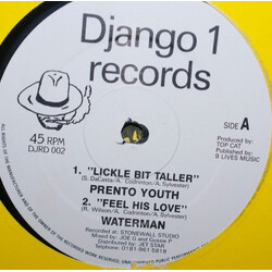 Prento Youth / Waterman (3) / Top Cat / 9 Lives Crew Lickle Bit Taller / Feel His Love / Dub Plate Chop / Dangerous Mission Vinyl 12" USED