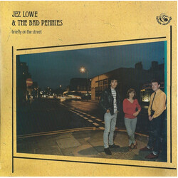 Jez Lowe & The Bad Pennies Briefly On The Street Vinyl LP USED