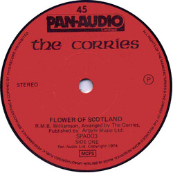 The Corries Flower Of Scotland USED VINYL 7INCH SINGLE