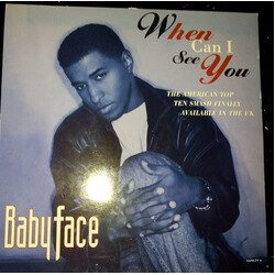 Babyface When Can I See You USED VINYL 12INCH 33 S RPM