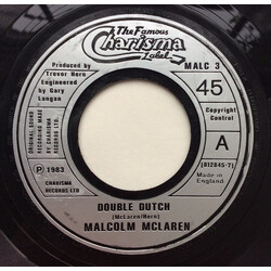 Malcolm McLaren Double Dutch USED VINYL 7INCH 45 RPM SINGLE JUKEBOX