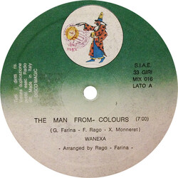 Wanexa The Man From Colours USED VINYL 12INCH 33 S RPM