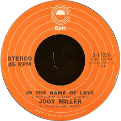 Jody Miller House Of The Rising Sun / In The Name Of Love Vinyl 7" USED