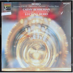 Luciano Berio / Cathy Berberian / Heinz Holliger / Juilliard Ensemble Sequenza III & VII - Différences - Due Pezzi - Chamber Music Vinyl LP USED