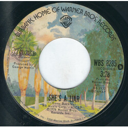 America (2) She's A Liar USED VINYL 7INCH 45 RPM SINGLE STYRENE
