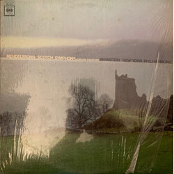 Felix Mendelssohn-Bartholdy / Leonard Bernstein / New York Philharmonic Scotch Symphony / Hebrides Overture Vinyl LP USED