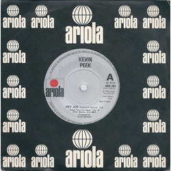 Kevin Peek Hey Joe / Hunter's Theme Vinyl 7" USED