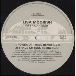 Lisa Moorish Mr Friday Night Vinyl 12" USED