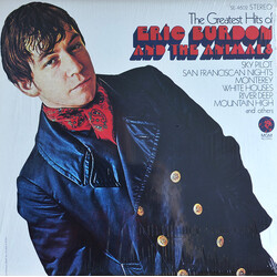 Eric Burdon & The Animals The Greatest Hits Of Eric Burdon And The Animals Vinyl LP USED