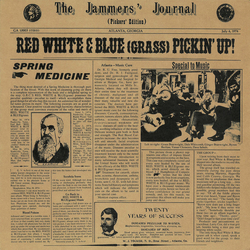 Red, White & Blue (Grass) Pickin' Up Vinyl LP USED