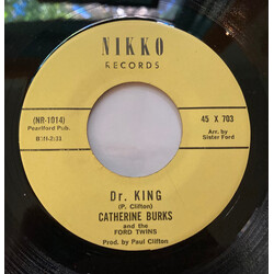 Catherine Burks / The Ford Twins Precious Is He / Dr. King USED VINYL 7INCH 45 RPM