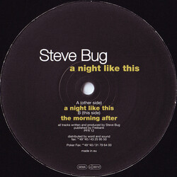 Steve Bug A Night Like This USED VINYL 12INCH