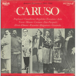 Enrico Caruso Immortal Performances 1904-1906 Vinyl LP USED