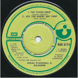 Vivian Stanshall / Kilgaron The Young Ones USED VINYL 7INCH 45 RPM