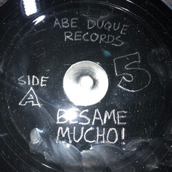 Abe Duque Besame Mucho! USED VINYL 12INCH ETCHED SPECIAL CUT