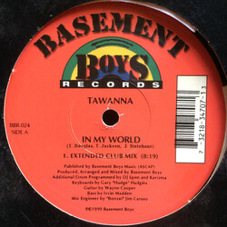 Tawanna In My World USED VINYL 12INCH 33 S RPM