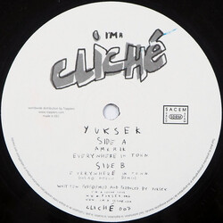 Yuksek Amerik / Everywhere In Town USED VINYL 12INCH 33 S RPM 45 RPM