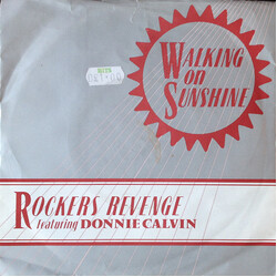 Rockers Revenge / Donnie Calvin Walking On Sunshine USED VINYL 7INCH 45 RPM SINGLE STEREO