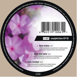 Soulphiction Soulphiction EP 01 USED VINYL 12INCH 33 S RPM EP