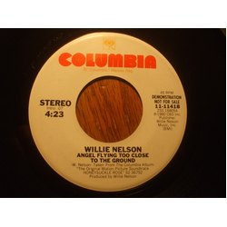 Willie Nelson Angel Flying Too Close To The Ground Vinyl 7" USED