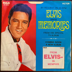 Elvis Presley Memories / Charro USED VINYL 7INCH 45 RPM SINGLE