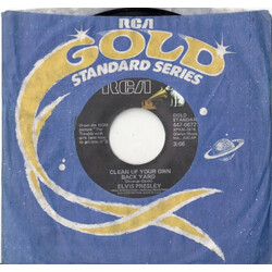 Elvis Presley Clean Up Your Own Back Yard USED VINYL 7INCH 45 RPM REISSUE