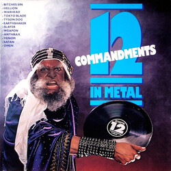 Various 12 Commandments In Metal Vinyl LP USED