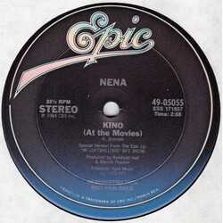 Nena Kino USED VINYL 12INCH SINGLE 33 S RPM PROMO