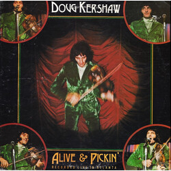 Doug Kershaw Alive & Pickin' Vinyl LP USED