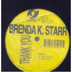 Brenda K. Starr Thank You Vinyl 12" USED