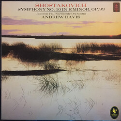 Dmitri Shostakovich / London Philharmonic Orchestra / Andrew Davis Symphony No. 10 In E Minor, Op. 93 Vinyl LP USED