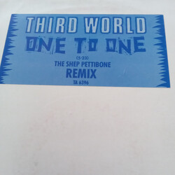 Third World One To One USED VINYL 12INCH WHITE LABEL SINGLE SIDED