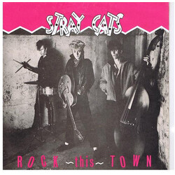 Stray Cats Rock This Town USED VINYL 7INCH 45 RPM SINGLE