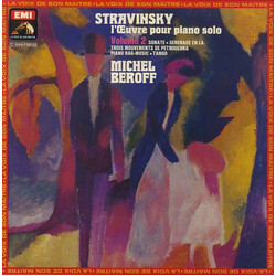 Igor Stravinsky / Michel Béroff L'Oeuvre Pour Piano Solo - Volume 2 Vinyl LP USED