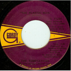 The Temptations The Plastic Man USED VINYL 7INCH 45 RPM