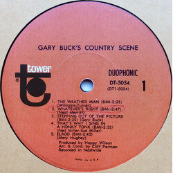 Gary Buck (2) Gary Buck's Country Scene Vinyl LP USED