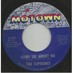 The Supremes Come See About Me USED VINYL 7INCH 45 RPM SINGLE