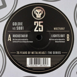 Goldie / SB81 25 Years Of Metalheadz - The Series - Part 7 USED VINYL 12INCH 45 RPM