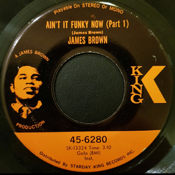 James Brown Ain't It Funky Now VINYL 7" USED