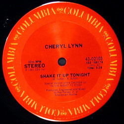 Cheryl Lynn Shake It Up Tonight VINYL 12" USED