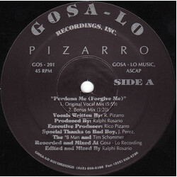 Pizarro Perdona Me (Forgive Me) VINYL 12" USED