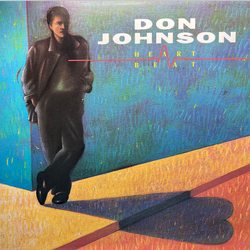 Don Johnson Heartbeat Vinyl LP USED