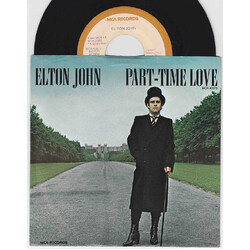 Elton John Part-Time Love / I Cry At Night USED VINYL 7INCH 45 RPM SINGLE STEREO