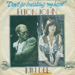 Elton John / Kiki Dee Don't Go Breaking My Heart USED VINYL 7INCH SINGLE
