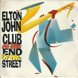 Elton John Club At The End Of The Street USED VINYL 7INCH SINGLE 45 RPM