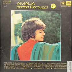 Amália Rodrigues Amalia Canta Portugal 2 Vinyl LP USED