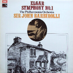 Sir Edward Elgar / Philharmonia Orchestra / Sir John Barbirolli Symphony No.1 In A Flat Major Vinyl LP USED