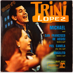 Trini Lopez Surf N° 9 Vinyl 7" USED