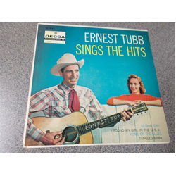 Ernest Tubb Ernest Tubb Sings The Hits Vinyl 7" USED